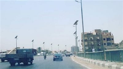 حركة سريعة للسيارات أعلى دائرى المريوطية