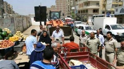 إزالة 1106 حالة إشغالات ثابتة ومتحركة بـ البحيرة 