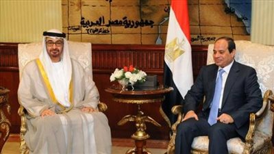 السيسي لـ بن زايد: سلامة الخليج جزء من أمن مصر