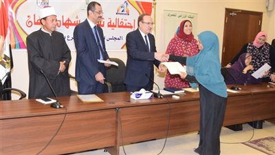61 شهادة أمان لـ سيدات واحة بلاط في الوادي الجديد