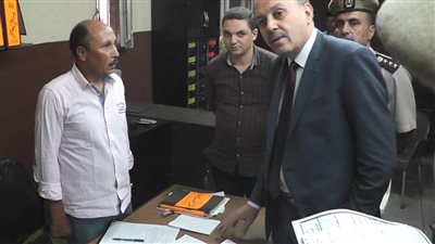مدير أمن القليوبية يتفقد مركز شرطة قليوب 