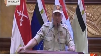 فيديو.. وزير الدفاع : القوات المسلحة ستظل درع الأمن والاستقرار في مصر والمنطقة 
