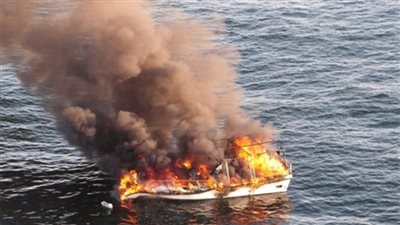 حريق مركب المنصورة .. تعرف على المحصلة النهائية للضحايا