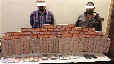 ضبط شخصين بحوزتهما 45 ألف قرص ترامادول مُخدر بقصد الإتجار
