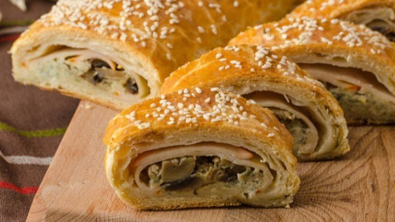 لفائف التيركي المدخن