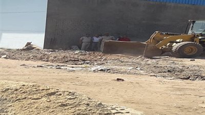 صور.. التصدى لحالة تعدى على أرض زراعية بمدينة فارسكور بـ دمياط