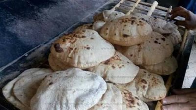  ضبط سائق بحوزته أكثر من 3 آلاف رغيف خبز مدعم  بـ الفيوم