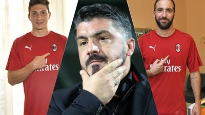 هيجواين على رأس قائمة ميلان لمواجهة ريال مدريد