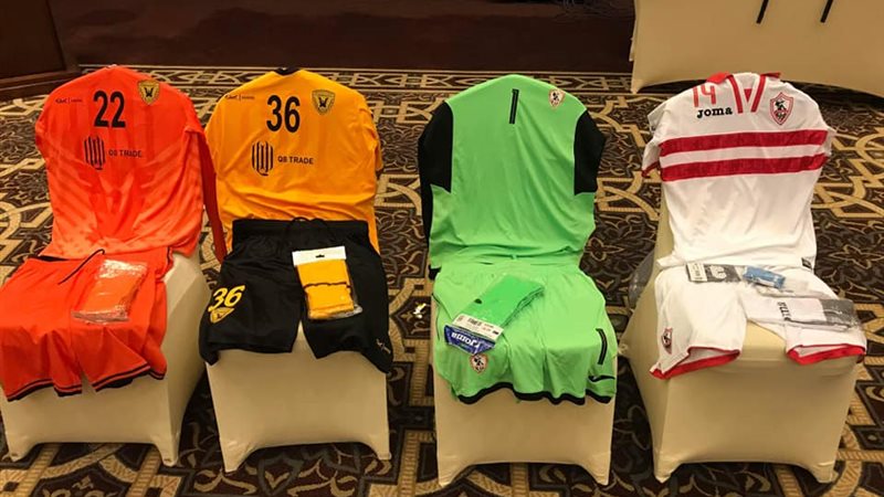 طاقم الزمالك والقادسية