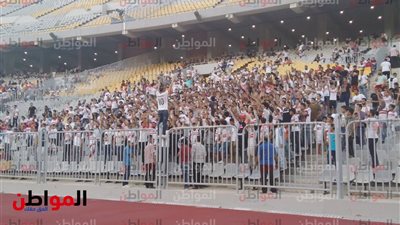الزمالك والقادسية| صور..جماهير القلعة البيضاء تلقي تحية خاصة لـ