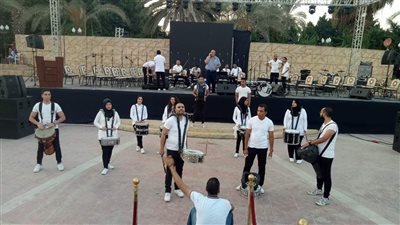 صور.. استعدادات وزارة الشباب والرياضية بـ اليوم العالمي للشاب