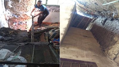 صور.. حملة بحى باب الشعرية لإزالة العقارات المخالفة 