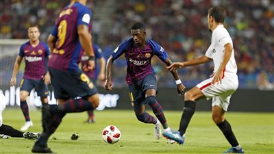 برشلونة بطلا للسوبر الإسباني بفوز صعب على إشبيلية