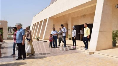 صور .. متحف سوهاج القومى يستقبل المواطنين بـ المجان 