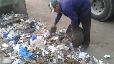 رفع 10 طن قمامة ومخلفات في حملات نظافة مكبرة بـ حي غرب المنصورة