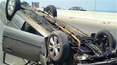 مصرع وإصابة 7 أشخاص في حادث انقلاب سيارة ملاكي بـ سوهاج