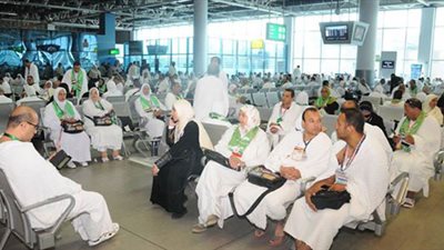 بعثة الحج التابعة للقوات المسلحة تطير إلى السعودية لأداء المناسك
