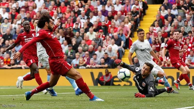 محمد صلاح لاعب ليفربول