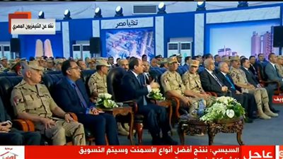 الرئيس السيسي: مجمعات المصانع الجديدة أنشئت  