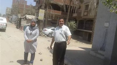 صورر.. قبل عيد الأضحى المبارك 2018.. رفع ٣٥٠ طن مخلفات بـ الخانكة 