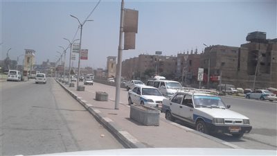 سيولة مرورية خلال افتتاح الرئيس لأكبر مجمع للأسمنت والرخام والجرانيت ببني سويف