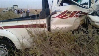  مصرع مزارع وإصابة 3 آخرين فى حادث تصادم بزراعى سوهاج 