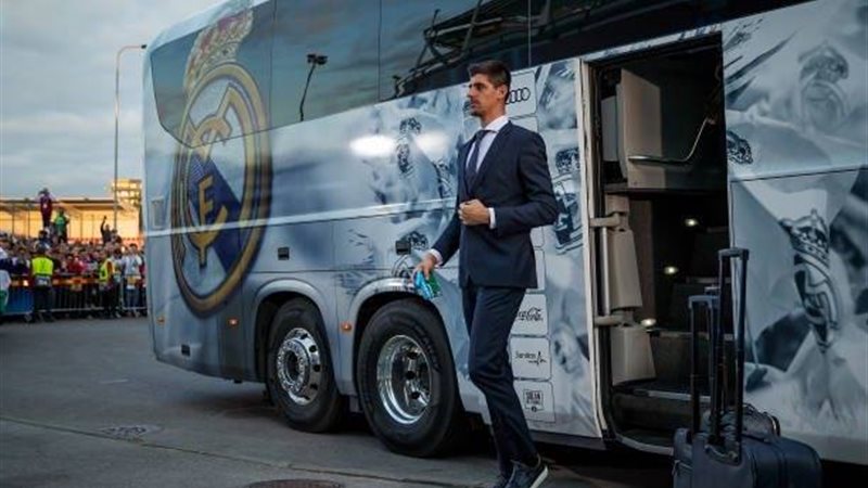 وصول لاعبي ريال مدريد