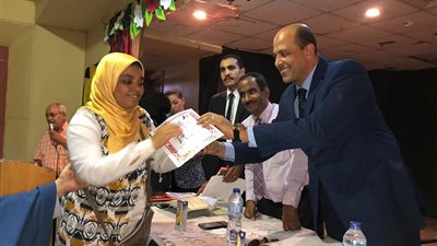 رئيس حي السلام أول يشهد احتفالية تكريم أوائل شهادات الثانوية العامة