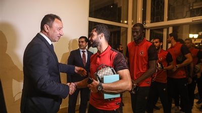 الخطيب يشيد بلاعبي الأهلي بالفوز علي الترجي