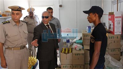  بالصور..مرور مفاجئ لمدير أمن أسوان على الخدمات الأمنية بمركز دراو