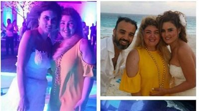بالصور..مها أحمد: مبروك أجمل عروسة 