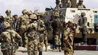 بالصورة.. القضاء على عناصر إرهابية حاولت اختراق حاجز أمني بالشيخ زويد