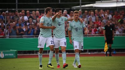 بايرن ميونيخ يتأهل لـ الدور الثاني في كأس ألمانيا