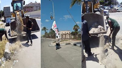 صور.. رئيس حي العرب يتابع استعدادات الحى لإستقبال عيد الأضحى 2018