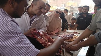 صور.. حملة تموينية وبيطرية بنطاق مركز ومدينة قليوب استعدادا لعيد الأضحى 2018
