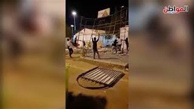 فيديو.. سقوط بوابات خيام الحجاج في المشاعر المقدسة بسبب الرياح