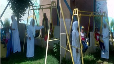لافتة إنسانية..  8 أطفال فى زيارة أمهاتهم بـ سجن القناطر بمناسبة عيد الفطر 2018