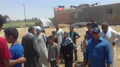 قبيل عيد الأضحى 2018.. إزالة التعديات على الأراضي الزراعية بـ فانوس في الفيوم