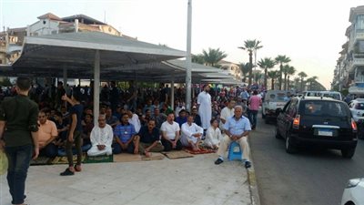 توافد الآلاف من المصطافين إلى مدينة رأس البر للاحتفال بـ عيد الأضحى 2018 