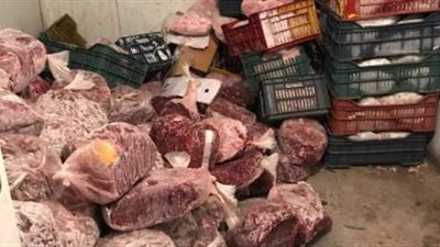 حملة تموينية مكبرة تسفر عن ضبط لحوم مجمدة غير صالحة بـ الإسكندرية
