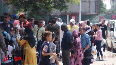 صور.. إقبال كثيف بحديقة الحيوانات ثاني أيام عيد الأضحى 2018