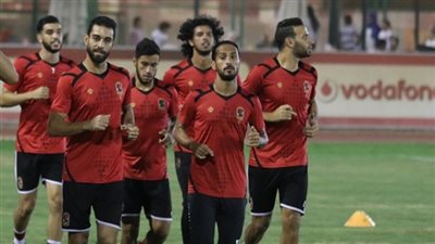 مران استشفائي لـ الأساسيين في الأهلي