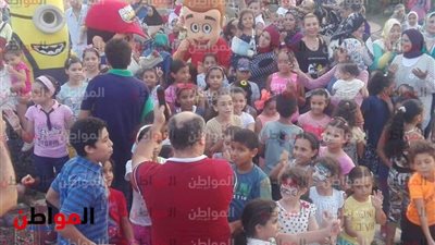 صور.. في ثالث أيام عيد الاضحى| لجنة المرأة والطفل بـ سموحة تنظم حفل