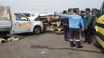 وفاة الطفلة الثانية في حادث الوادي الجديد وتحويل الأب لأسيوط 