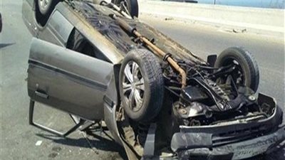 إصابة 6 أشخاص في حادث مروري أعلى طريق إسكندرية الصحراوي