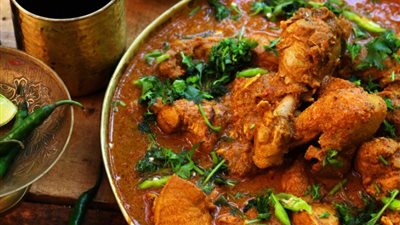 دجاج كاري بالكريمة من مطبخ 