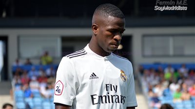 فينسيوس جونيور يظهر مع ريال مدريد للكاستيا 