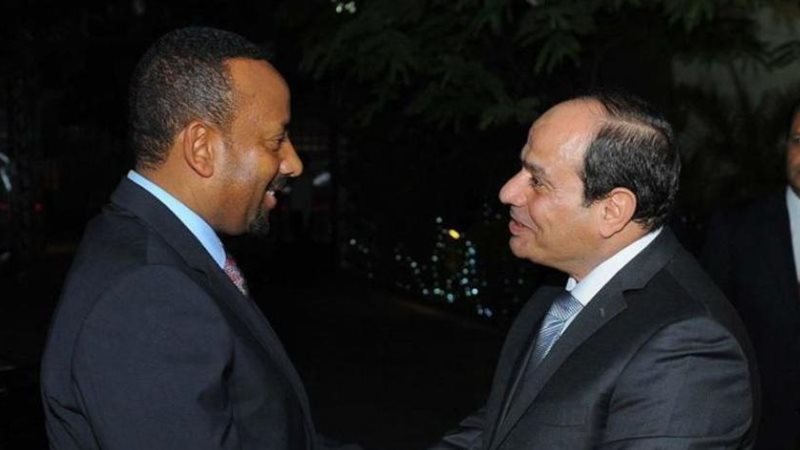 السيسي وأبي أحمد