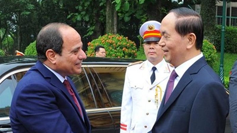 الرئيس السيسي ونظيره