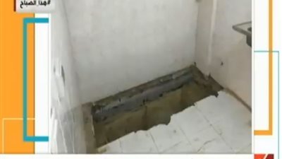 فيديو| تفاصيل أغرب جريمة في شقة الرحاب..  قتل شاب ودفنه تحت البلاط 